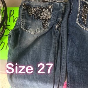 Miss me and Rick revival jeans